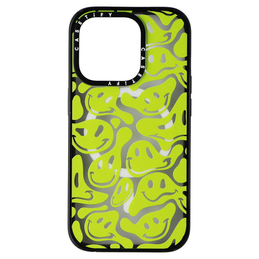 CASETiFY Impact Case for MagSafe for Apple iPhone 15 Pro Acid Smiles Neon Green Cell Phone - Cases, Covers & Skins Casetify    - Simple Cell Bulk Wholesale Pricing - USA Seller