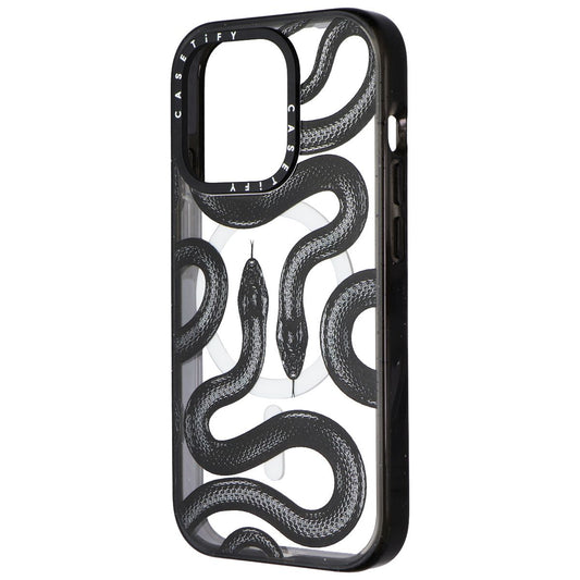 Casetify Impact Series Case for MagSafe for iPhone 15 Pro - Black Kingsnake Cell Phone - Cases, Covers & Skins Casetify - Simple Cell Bulk Wholesale Pricing - USA Seller