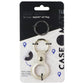 Case-Mate Clip Ring Keychain Case for Apple AirTag (CM046356) - Gold