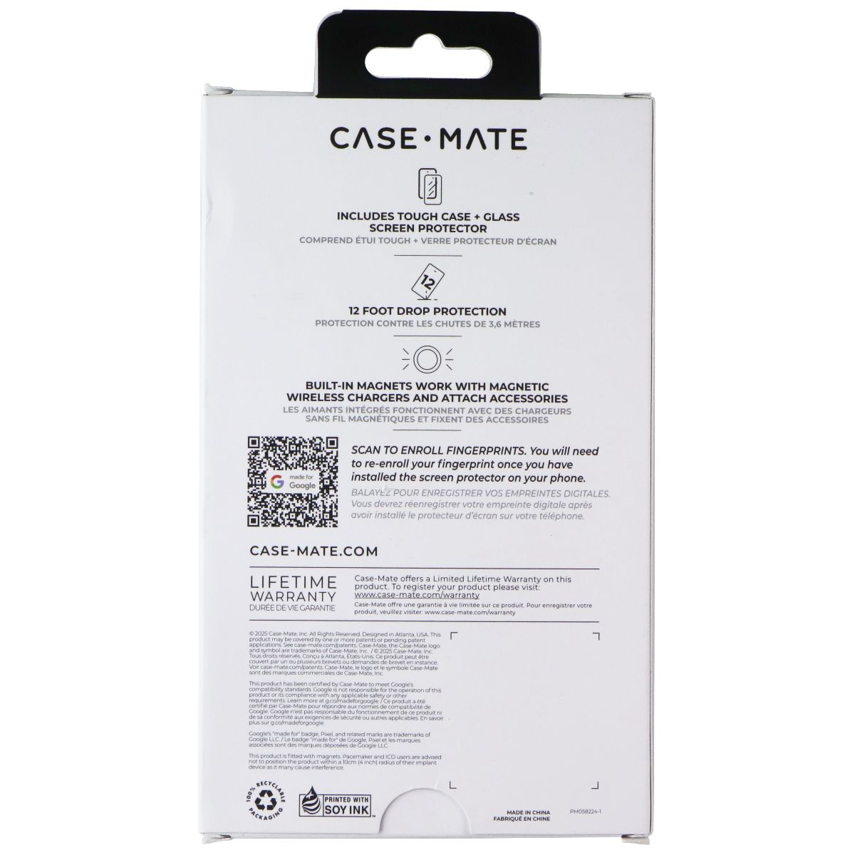 Case-Mate Bundle (Magnetic Tough Case/Screen) for Google Pixel 10 - Clear Cell Phone - Cases, Covers & Skins Case-Mate - Simple Cell Bulk Wholesale Pricing - USA Seller