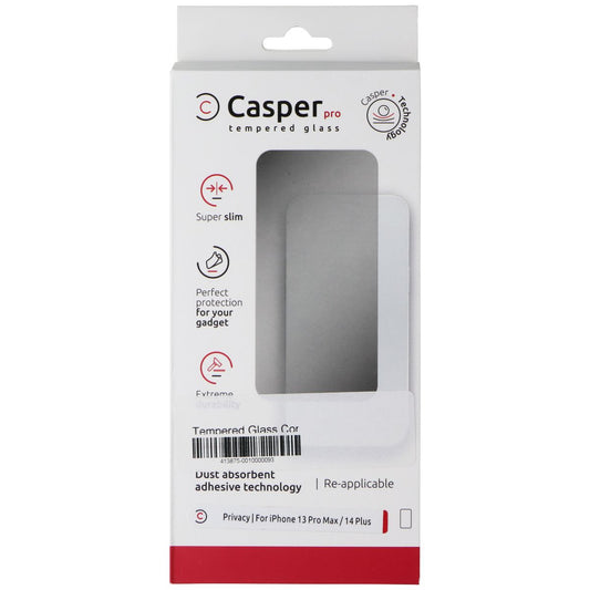 Casper Pro Tempered Glass Screen Protector for Apple iPhone 13 Pro Max / 14 Plus Cell Phone - Screen Protectors Casper    - Simple Cell Bulk Wholesale Pricing - USA Seller