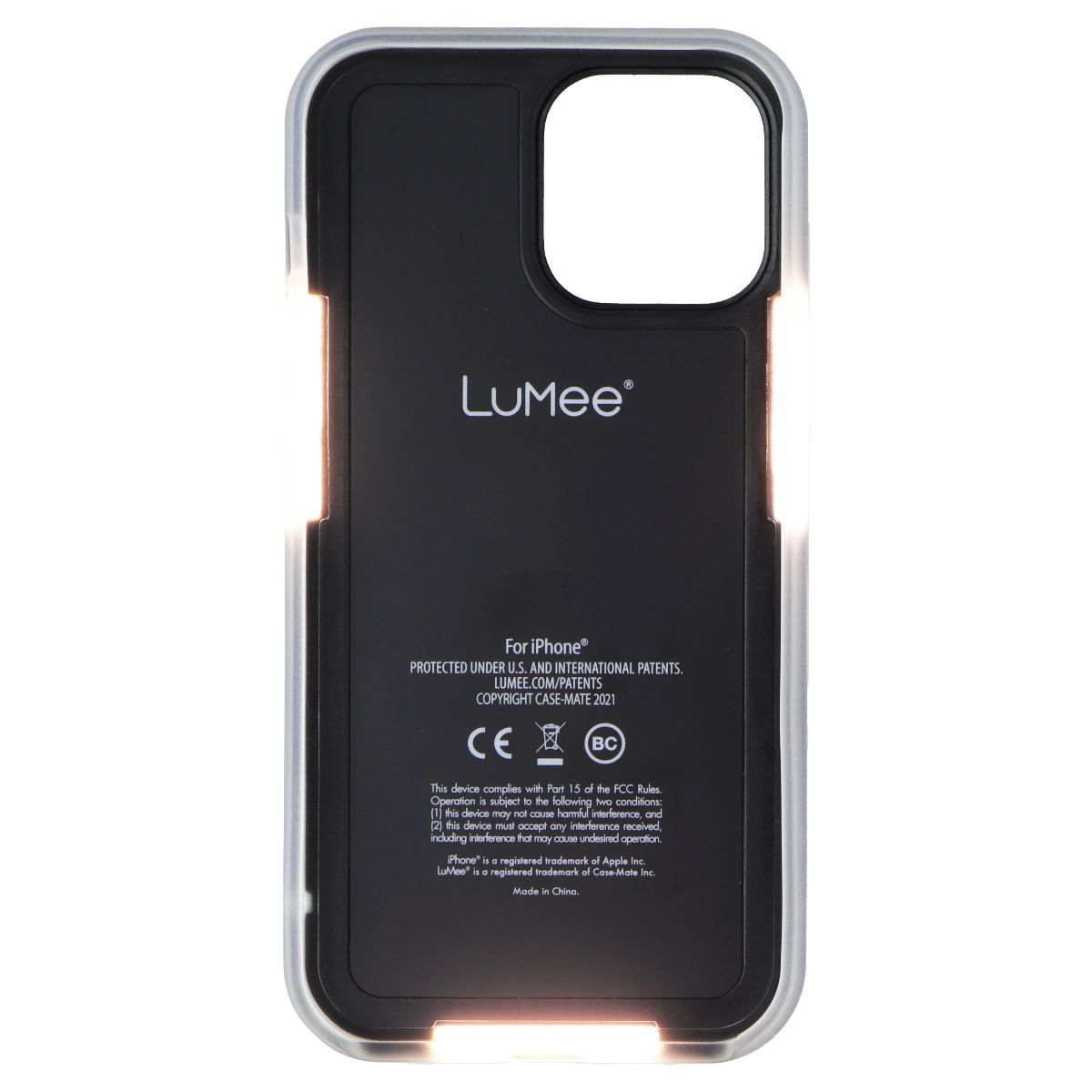 Case-Mate LuMee Halo Case for Apple iPhone 13 Pro Max/12 Pro Max - Holographic Cell Phone - Cases, Covers & Skins Case-Mate - Simple Cell Bulk Wholesale Pricing - USA Seller
