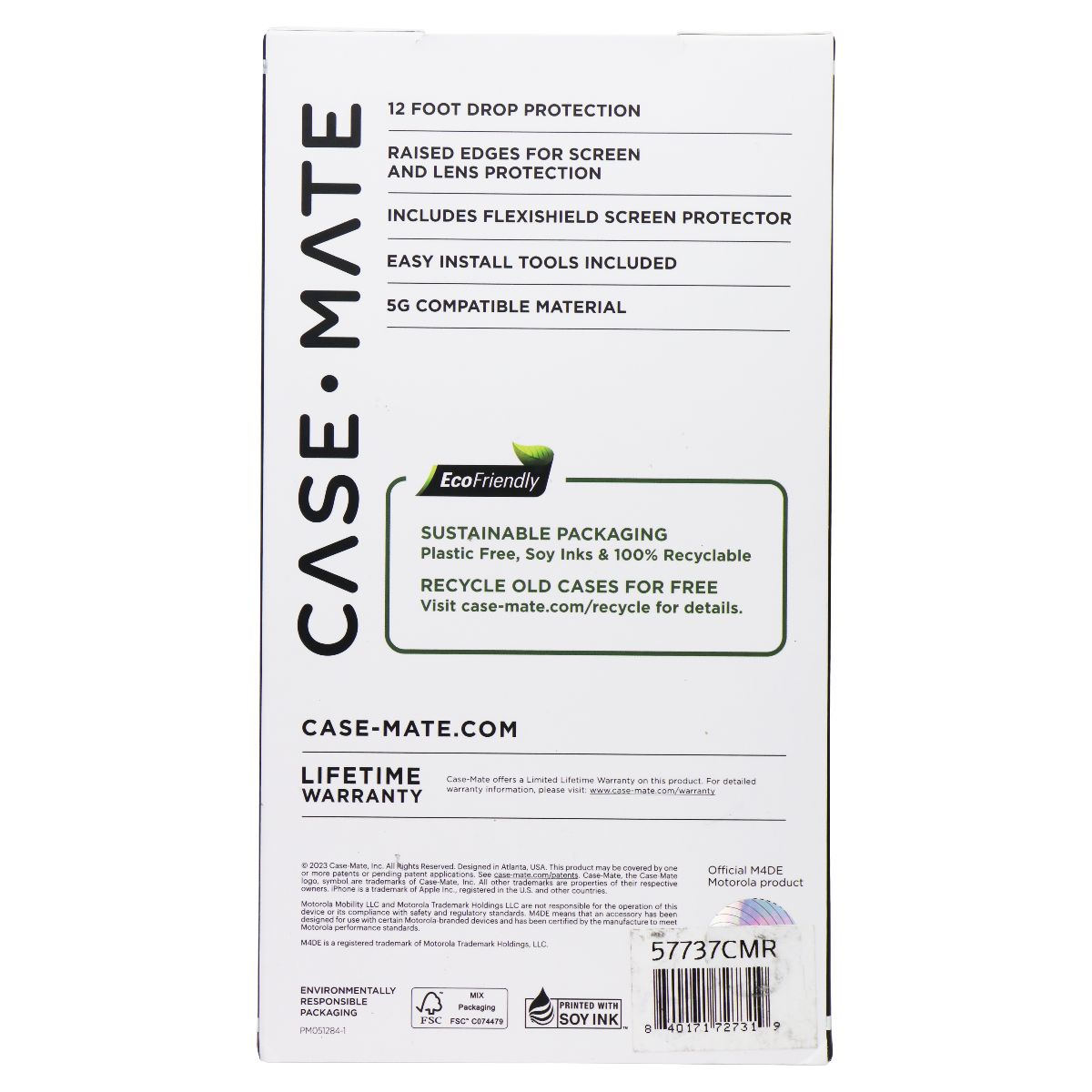 Case-Mate Protection Pack Case & Screen Protector for Moto G Stylus 5G 2023 Cell Phone - Cases, Covers & Skins Case-Mate - Simple Cell Bulk Wholesale Pricing - USA Seller