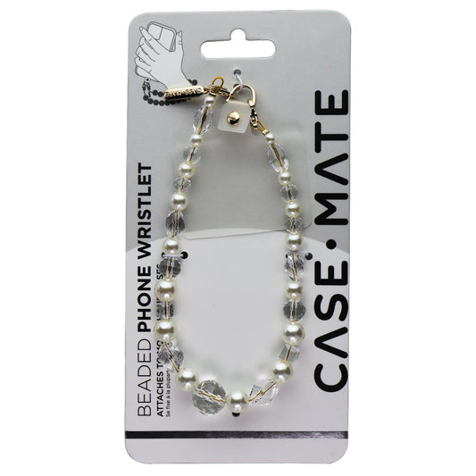 Case-Mate Beaded Wristlet Charm for Smartphones - Crystal Pearl Cell Phone - Straps & Charms Case-Mate - Simple Cell Bulk Wholesale Pricing - USA Seller