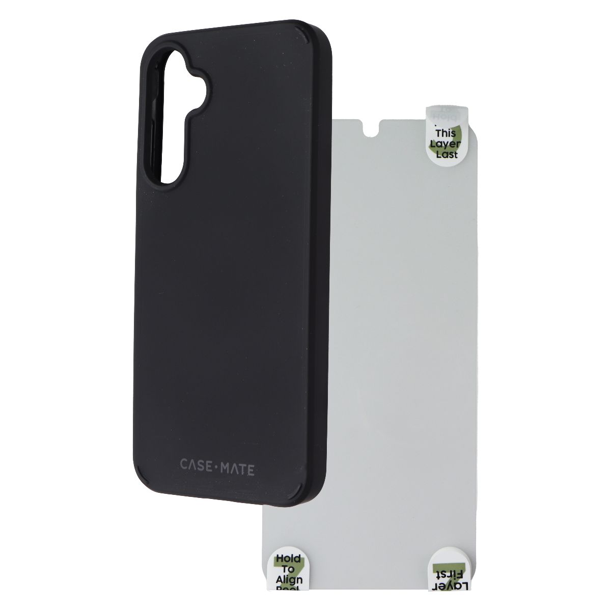 Case-Mate Protection Pack Case & Screen Protector for Galaxy A25 (5G) - Black Cell Phone - Cases, Covers & Skins Case-Mate - Simple Cell Bulk Wholesale Pricing - USA Seller