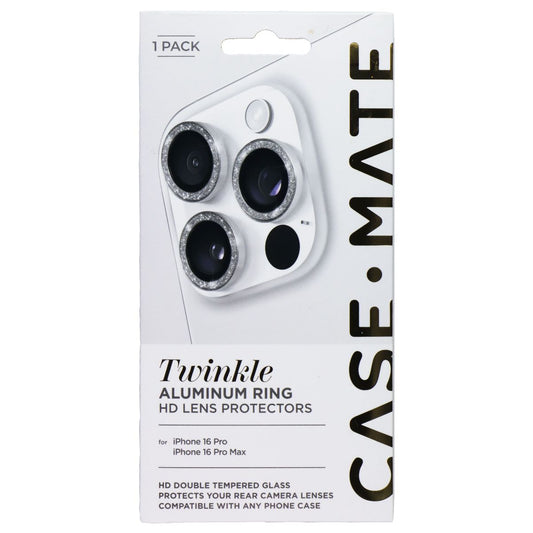 Case-Mate Twinkle Aluminum Ring HD Lens Protectors for iPhone 16 Pro/Pro Max Cell Phone - Screen Protectors Case-Mate - Simple Cell Bulk Wholesale Pricing - USA Seller