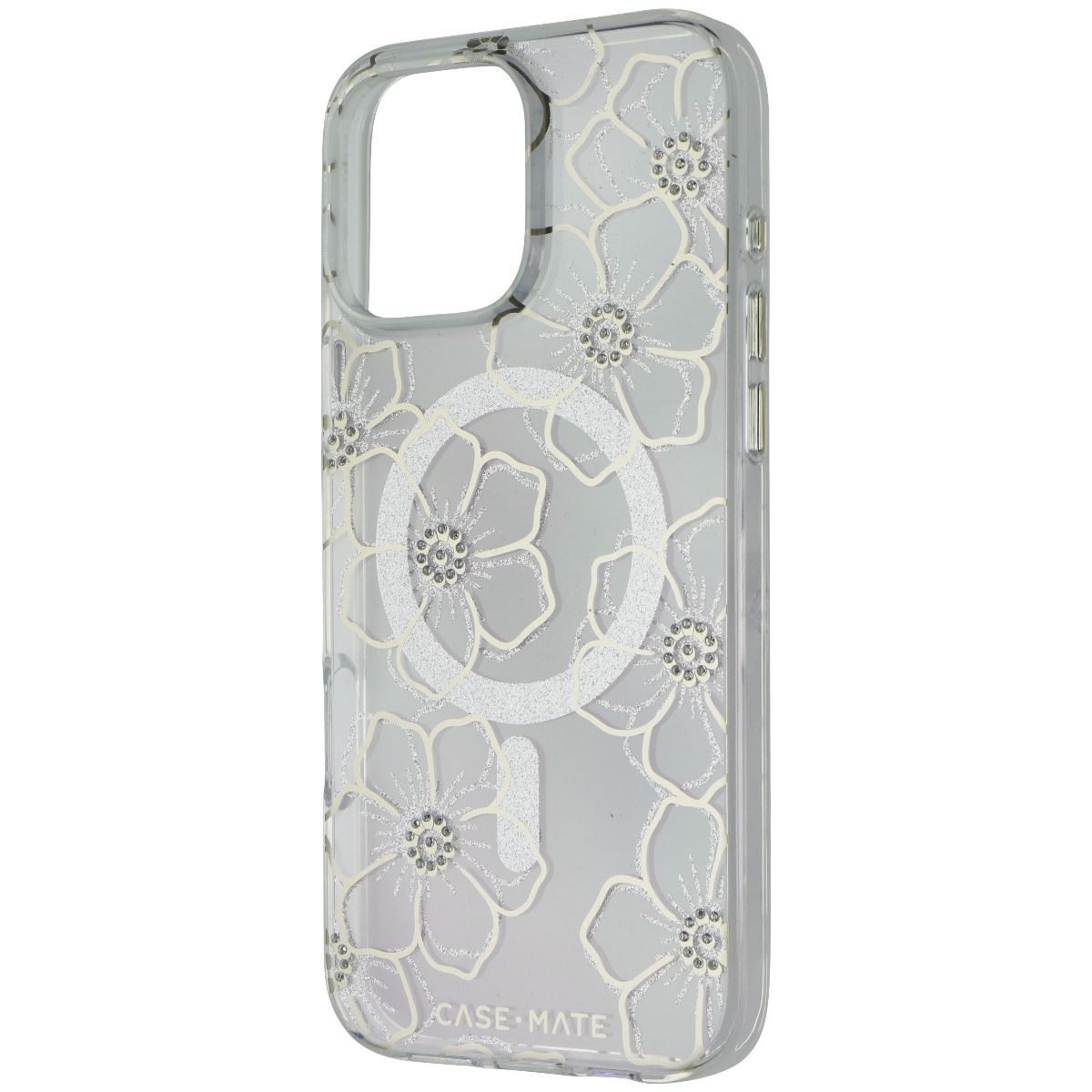 Case-Mate Case for MagSafe for Apple iPhone 16 Pro Max - Floral Gems Cell Phone - Cases, Covers & Skins Case-Mate - Simple Cell Bulk Wholesale Pricing - USA Seller
