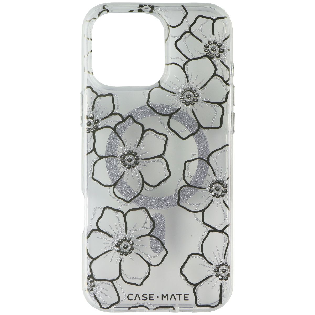 Case-Mate Case for MagSafe for Apple iPhone 16 Pro Max - Floral Gems Cell Phone - Cases, Covers & Skins Case-Mate - Simple Cell Bulk Wholesale Pricing - USA Seller