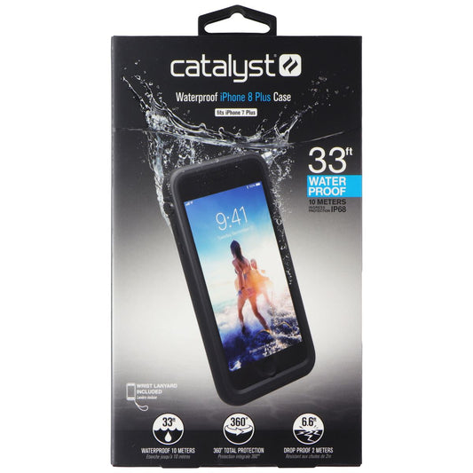 Catalyst Waterproof Case for Apple iPhone 8 Plus/7 Plus - Black Cell Phone - Cases, Covers & Skins Catalyst - Simple Cell Bulk Wholesale Pricing - USA Seller