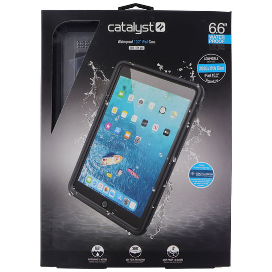 Catalyst 6.6FT Waterproof Case for 10.2-in iPad (2019/7th Gen) - Black iPad/Tablet Accessories - Cases, Covers, Keyboard Folios Catalyst - Simple Cell Bulk Wholesale Pricing - USA Seller