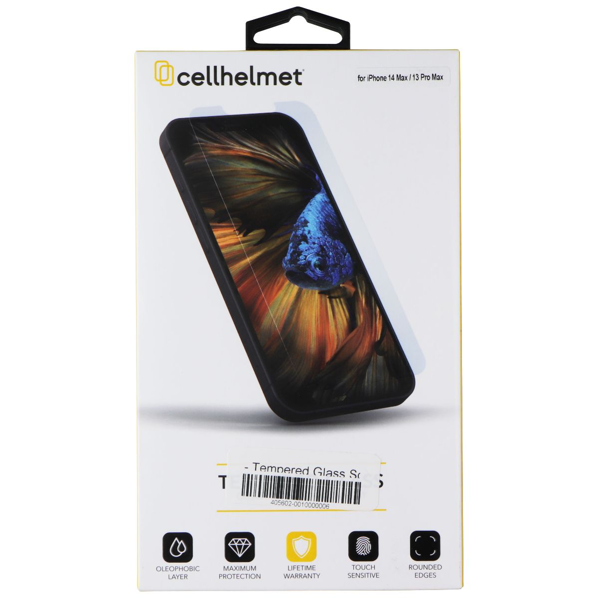 CellHelmet Tempered Glass for Apple iPhone 13 Pro Max - Clear Cell Phone - Screen Protectors CellHelmet - Simple Cell Bulk Wholesale Pricing - USA Seller