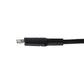 CELLCandy 10FT USB-A to Lightning 8-Pin Braided Charge & Sync Cable - Black Cell Phone - Cables & Adapters CELLCandy - Simple Cell Bulk Wholesale Pricing - USA Seller