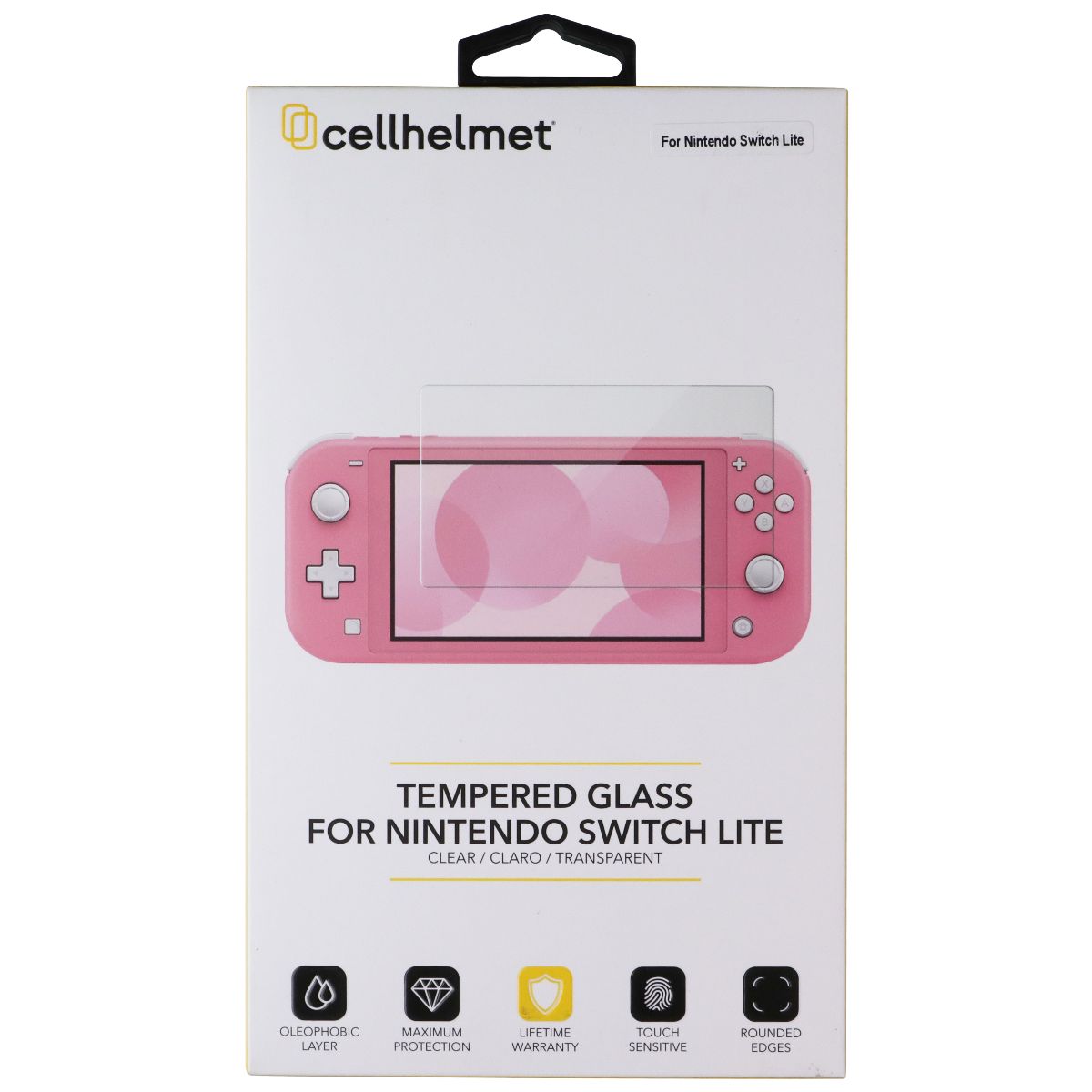 CellHelmet Tempered Glass for Nintendo Switch Lite - Clear