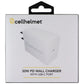CellHelmet (30W) PD Wall Charger Adapter with USB-C Port - White