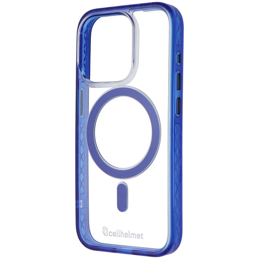 CellHelmet Magnitude Series Case for Apple iPhone 15 Pro - Clear/Blue Cell Phone - Cases, Covers & Skins CellHelmet - Simple Cell Bulk Wholesale Pricing - USA Seller