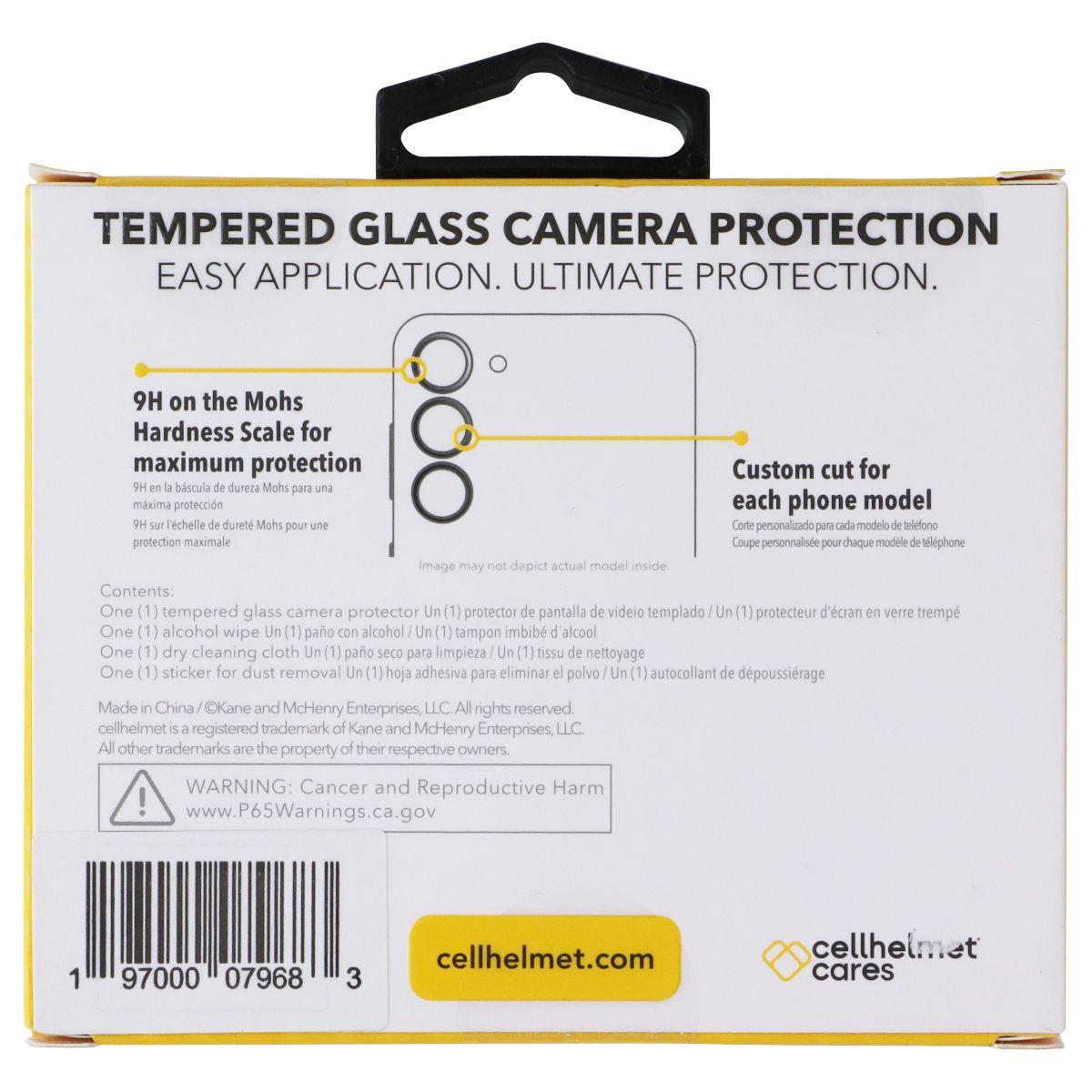 CellHelmet Tempered Glass Camera Lens Protectors for Samsung Galaxy S23 FE Cell Phone - Screen Protectors CellHelmet - Simple Cell Bulk Wholesale Pricing - USA Seller