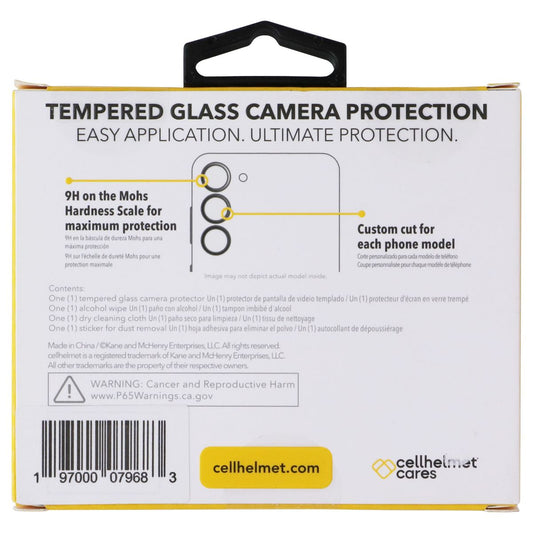 CellHelmet Tempered Glass Camera Lens Protectors for Samsung Galaxy S23 FE