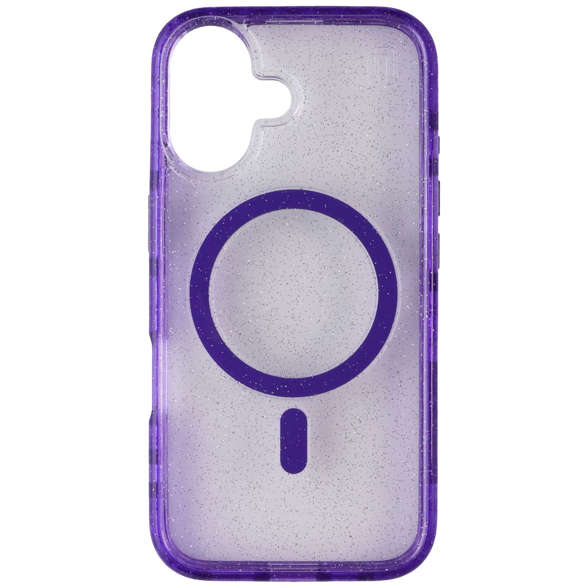CellHelmet Magnitude Case for MagSafe for Apple iPhone 16 - Lilac Purple Sparkle