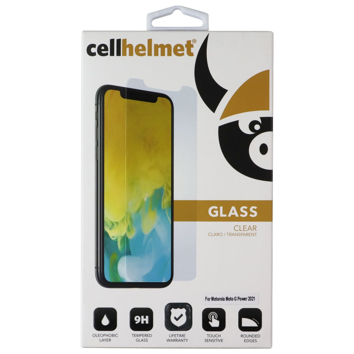 Cellhelmet Glass Clear Tempered Glass for Motorola Moto G Power 2021