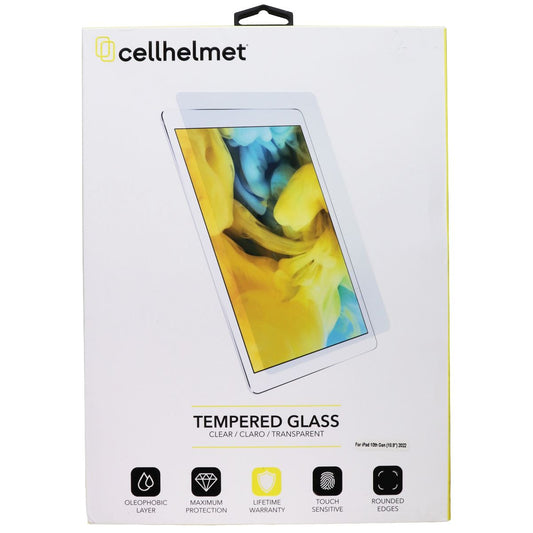 CellHelmet Tempered Glass Screen Protector for Apple iPad 10th Gen (10.9-inch) iPad/Tablet Accessories - Screen Protectors CellHelmet - Simple Cell Bulk Wholesale Pricing - USA Seller