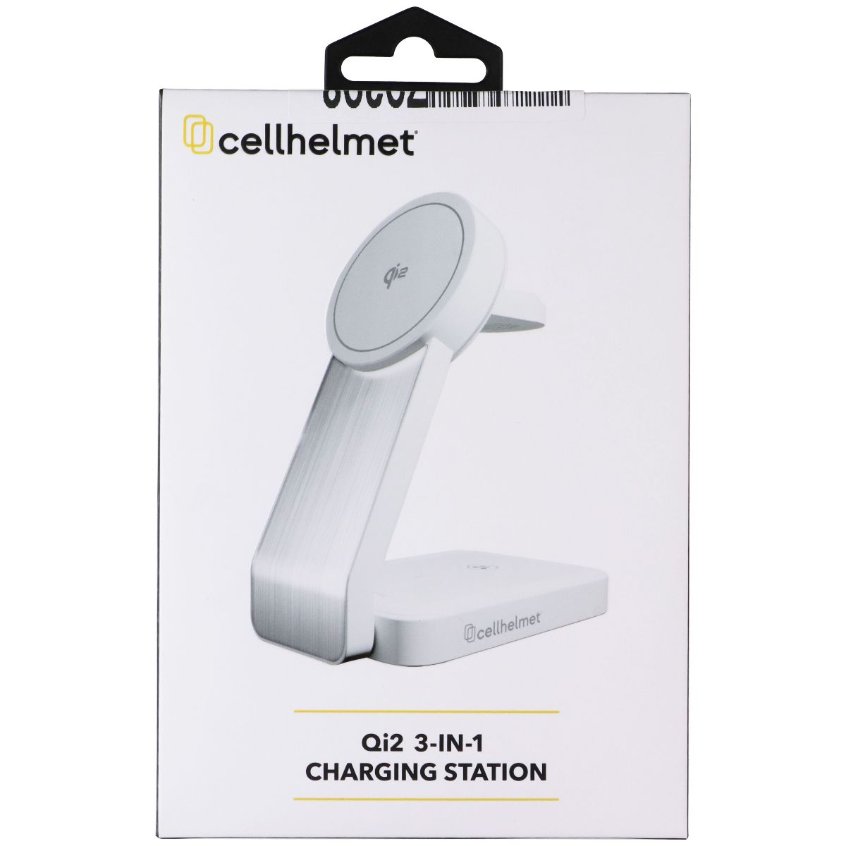 CellHelmet QI2 3-IN-1 Wireless Charging Station Stand  - White