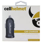 CellHelmet Single Port 2.4A USB Car Charger - Black
