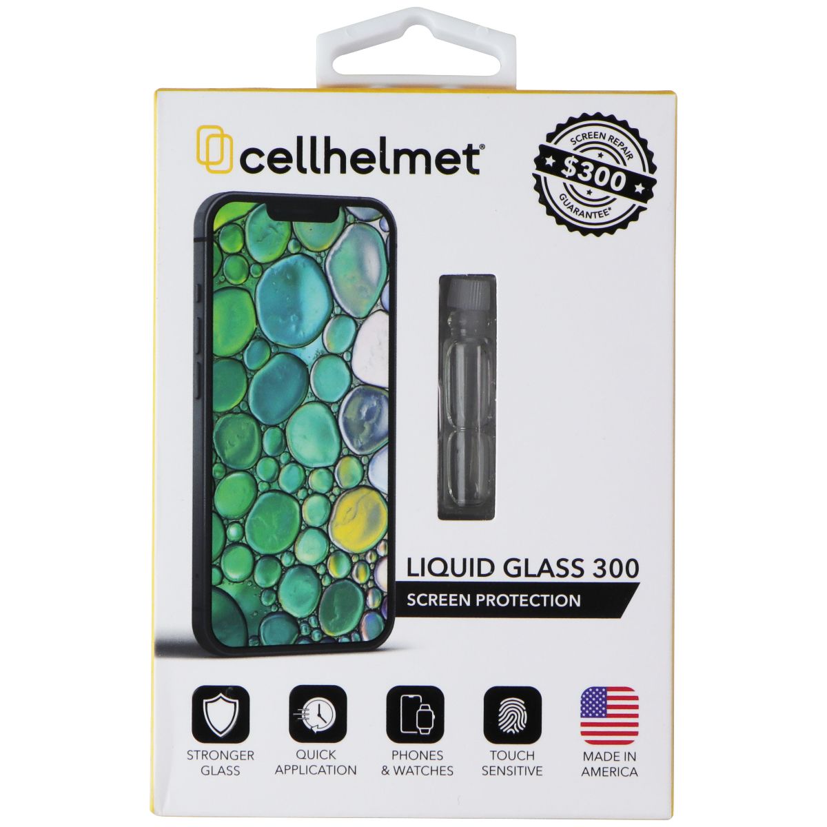 CellHelmet Liquid Glass 300 Screen Protection Cell Phone - Screen Protectors CellHelmet    - Simple Cell Bulk Wholesale Pricing - USA Seller