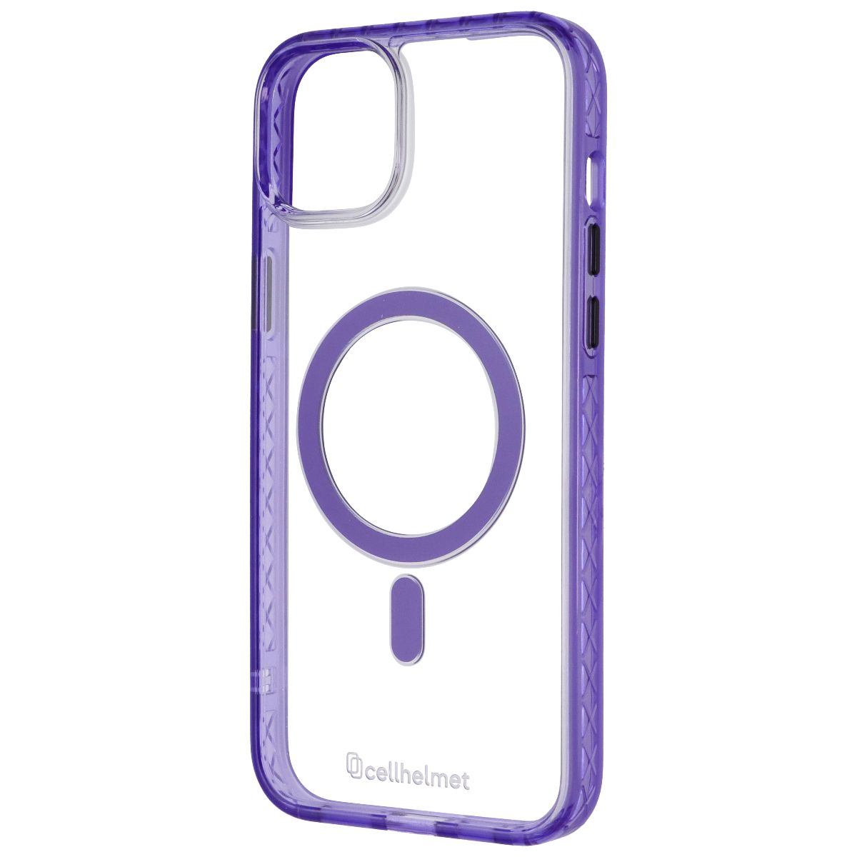 Cellhelmet Magnitude MagSafe Case for iPhone 15 Plus - Midnight Lilac/Clear