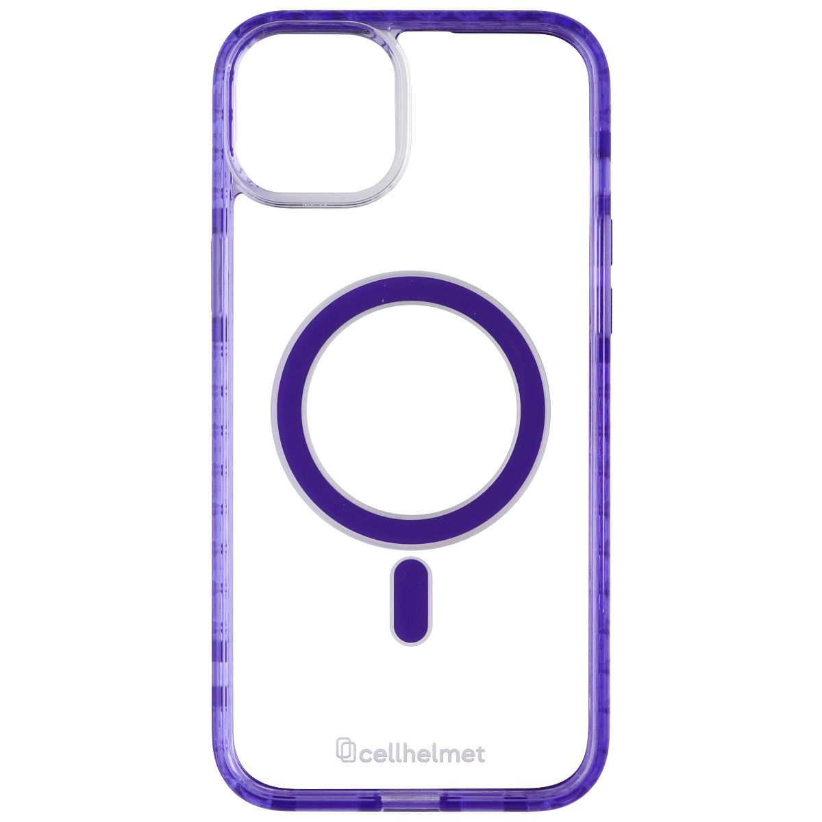 Cellhelmet Magnitude MagSafe Case for iPhone 15 Plus - Midnight Lilac/Clear