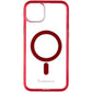 CellHelmet Magnitude MagSafe Case for Apple iPhone 14 Plus - Clear/Red Cell Phone - Cases, Covers & Skins CellHelmet - Simple Cell Bulk Wholesale Pricing - USA Seller