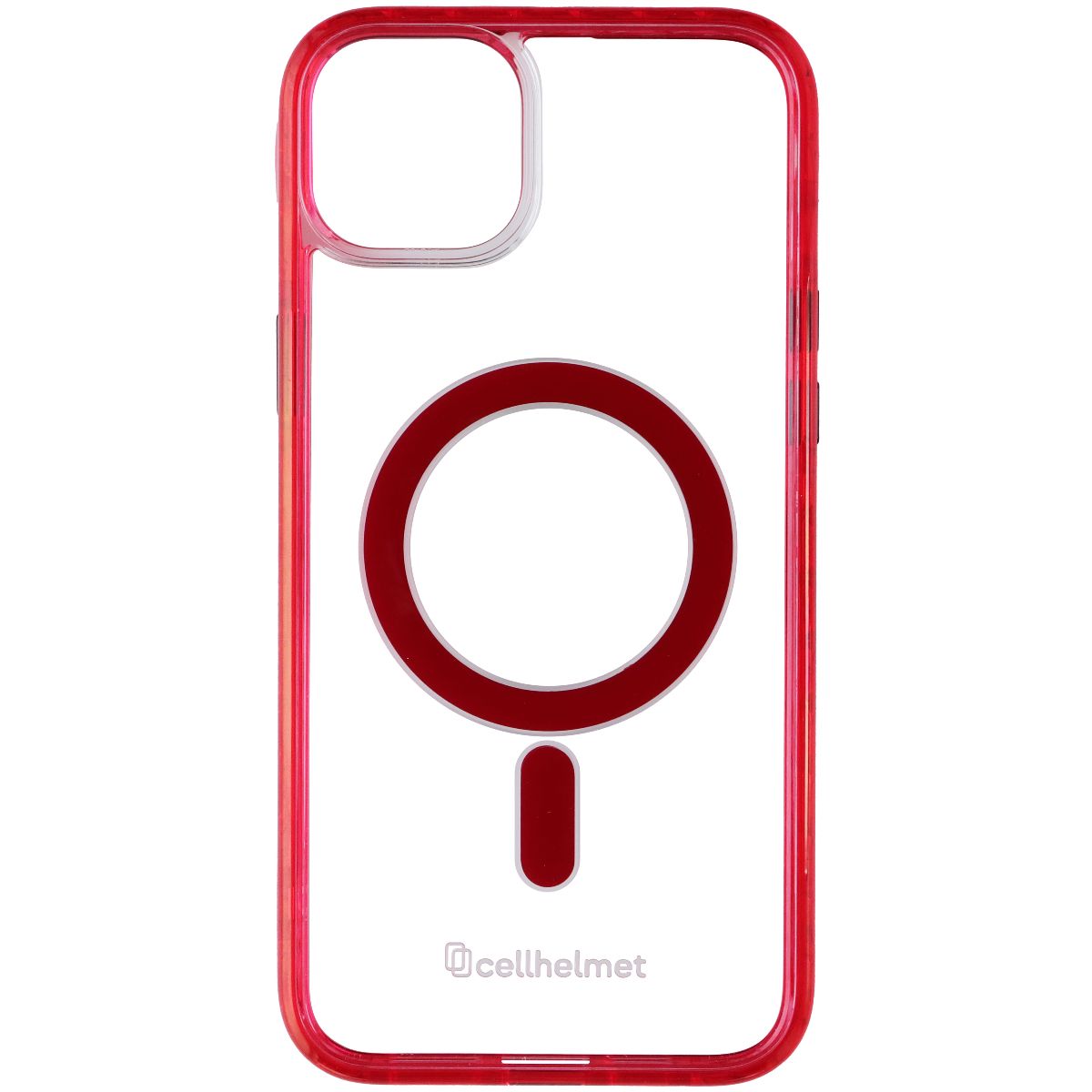 CellHelmet Magnitude MagSafe Case for Apple iPhone 14 Plus - Clear/Red Cell Phone - Cases, Covers & Skins CellHelmet - Simple Cell Bulk Wholesale Pricing - USA Seller