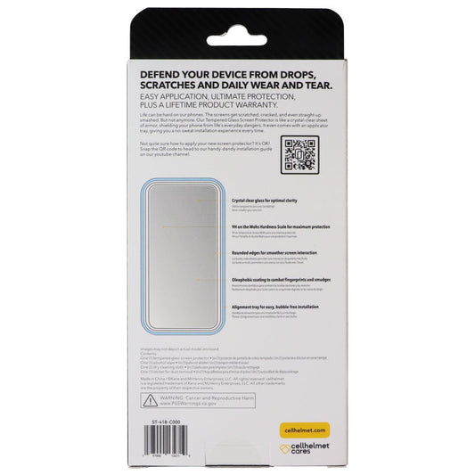 CellHelmet Tempered Glass Screen Protector w/Align Tray for Samsung Galaxy S26 Cell Phone - Screen Protectors CellHelmet - Simple Cell Bulk Wholesale Pricing - USA Seller