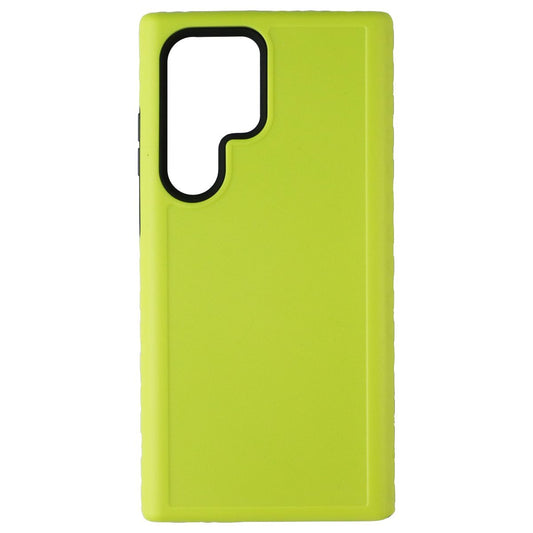 Cellhelmet Fortitude Series Case for Samsung Galaxy S23 Ultra - Electric Lime