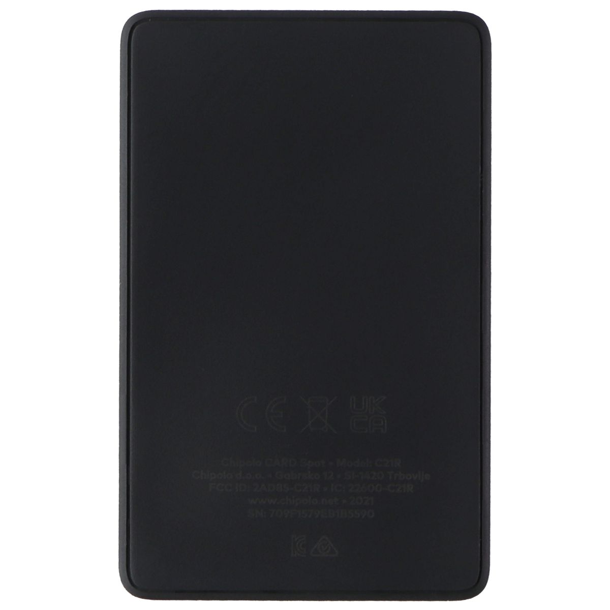 Chipolo Card Spot Bluetooth Wallet Finder for Apple Devices - Black