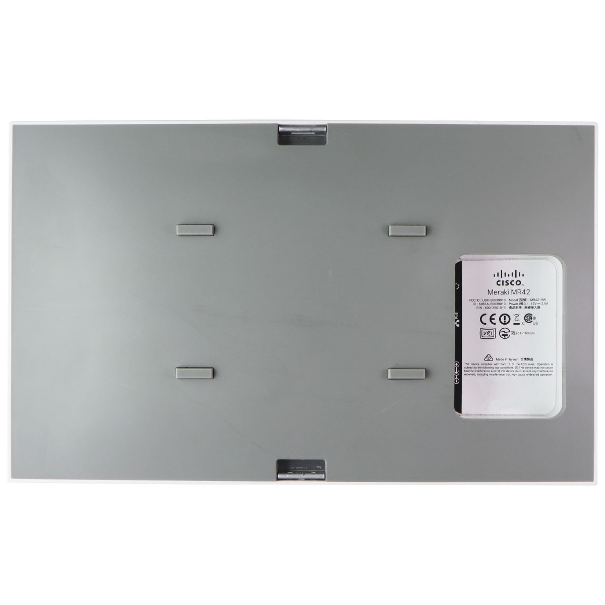 Cisco Meraki MR42-HW Cloud Managed Wireless Access Point - White Networking - Wireless Access Points Cisco - Simple Cell Bulk Wholesale Pricing - USA Seller