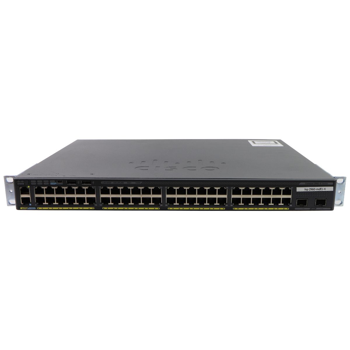 Cisco Catalyst (2960X-48LPD-L) 48 LAN Base Layer Stackable Switch Networking - Other Enterprise Networking Devices Cisco - Simple Cell Bulk Wholesale Pricing - USA Seller