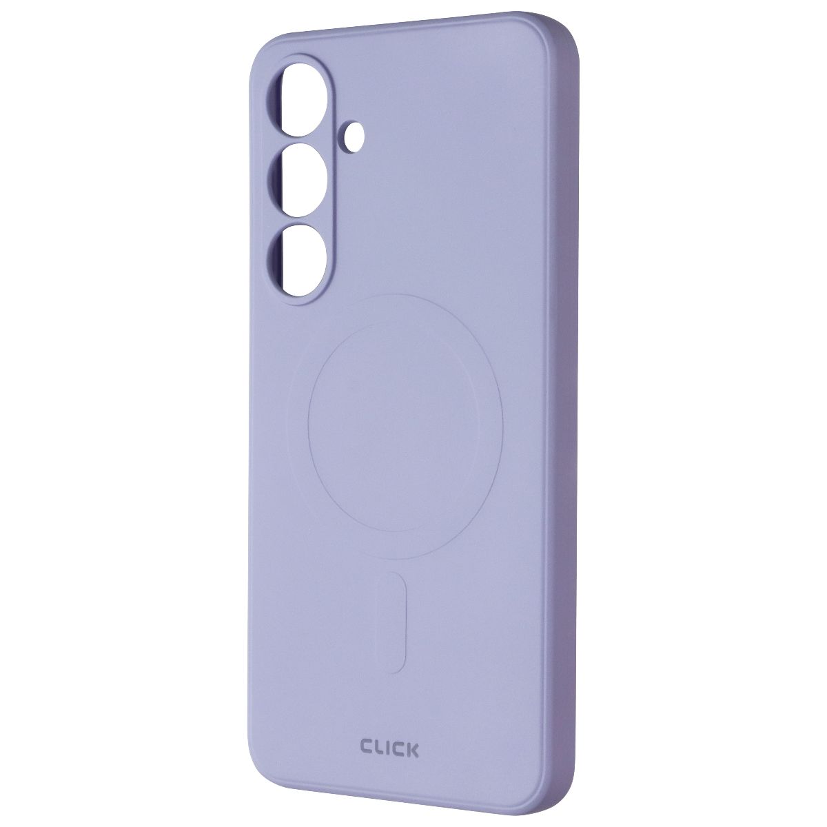 Click Slim Silicone Series Magnetic Case for Samsung Galaxy S24 FE - Purple