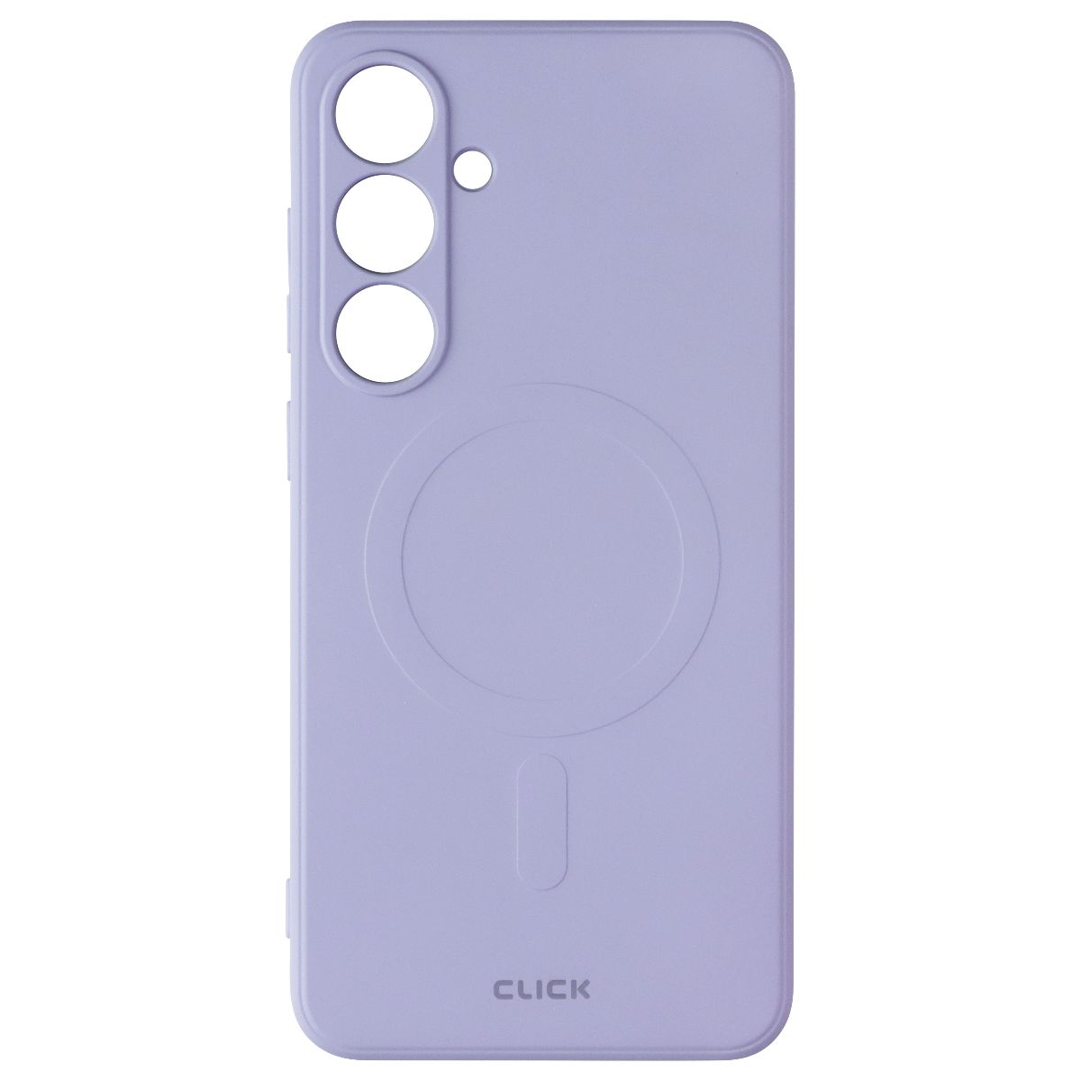 Click Slim Silicone Series Magnetic Case for Samsung Galaxy S24 FE - Purple