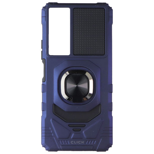 Click Guard Series Case with Kickstand for TCL 50 XE - Blue Cell Phone - Cases, Covers & Skins Click - Simple Cell Bulk Wholesale Pricing - USA Seller