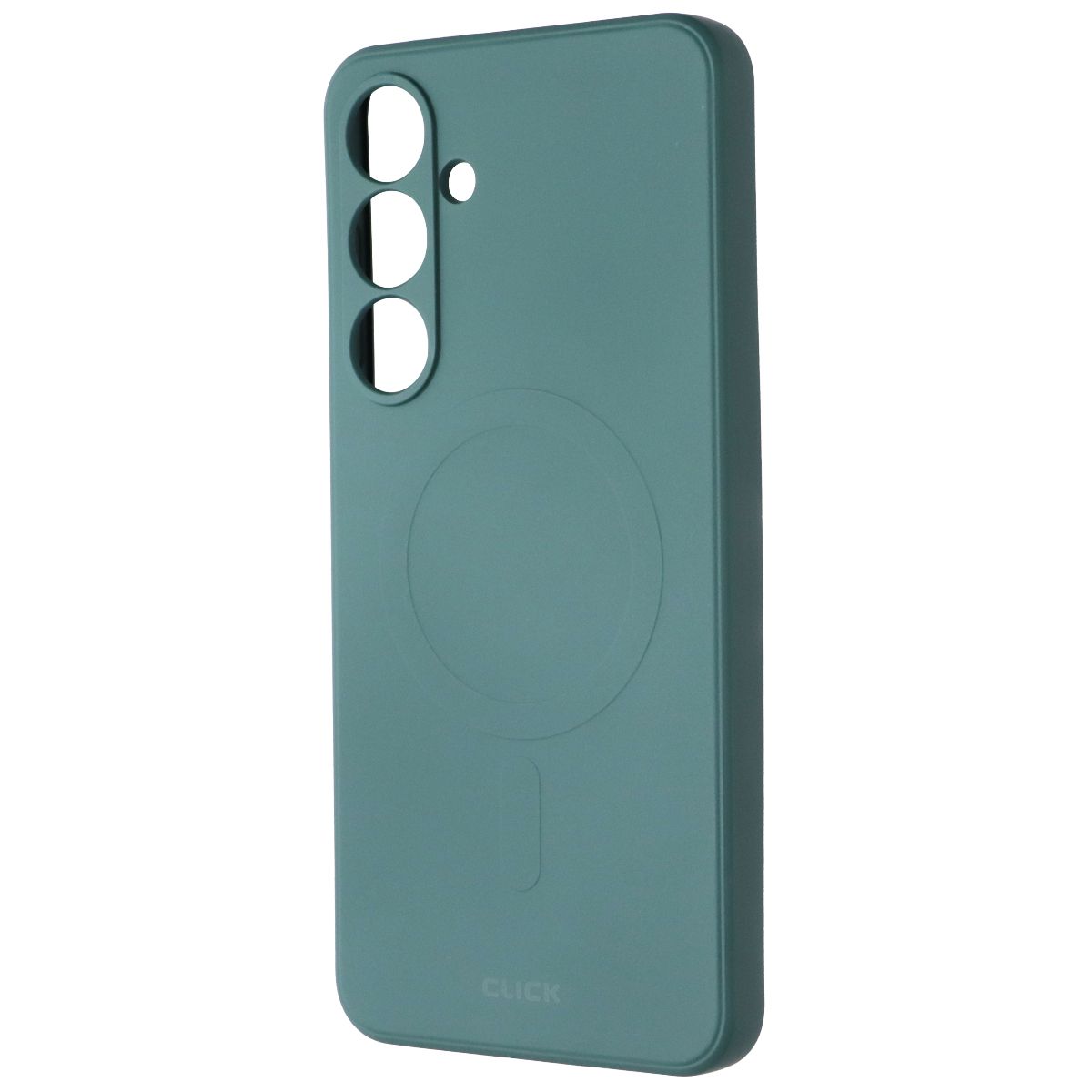 Click Slim Silicone Series Magnetic Case for Samsung Galaxy S24 FE - Green