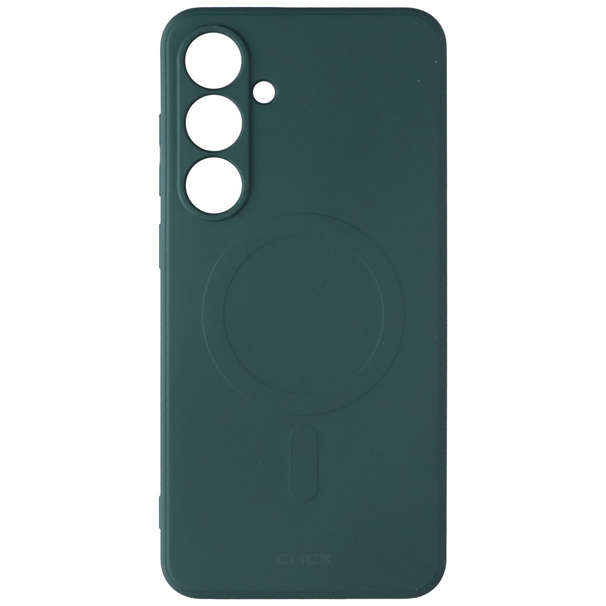 Click Slim Silicone Series Magnetic Case for Samsung Galaxy S24 FE - Green