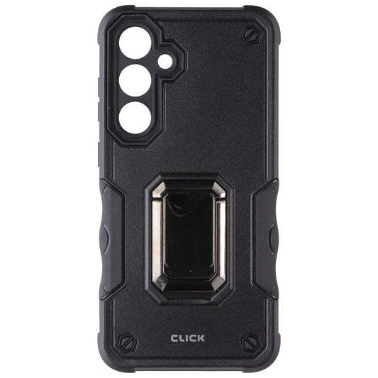 Click Pro Series Case for Samsung Galaxy S24 FE - Black Cell Phone - Cases, Covers & Skins Click - Simple Cell Bulk Wholesale Pricing - USA Seller