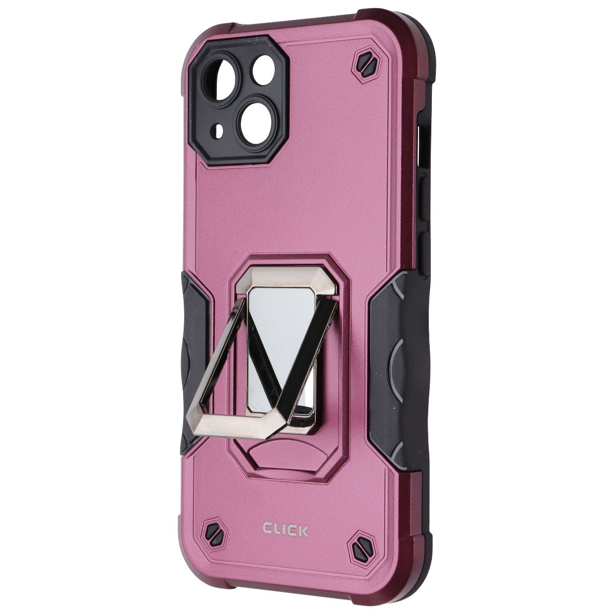 Click Pro Series Case with Kickstand for Apple iPhone 13 - Burgundy Cell Phone - Cases, Covers & Skins Click - Simple Cell Bulk Wholesale Pricing - USA Seller
