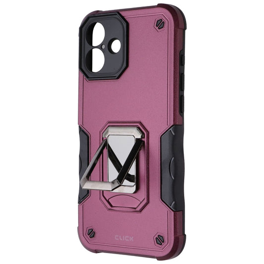 Click Pro Series Case for Apple iPhone 16 Plus - Burgundy Cell Phone - Cases, Covers & Skins Click - Simple Cell Bulk Wholesale Pricing - USA Seller