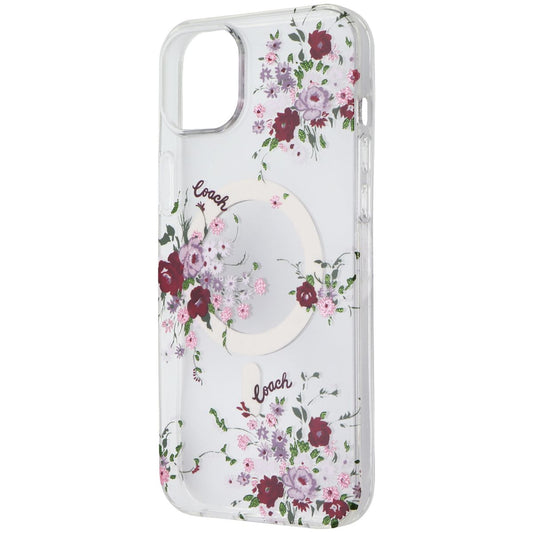 Coach Protective Hardshell Case for iPhone 14 Plus - Floral Purple Bundle Cell Phone - Cases, Covers & Skins Coach    - Simple Cell Bulk Wholesale Pricing - USA Seller