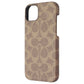 Coach Slim Wrap Case for Apple iPhone 14 Plus - Signature C Tan Cell Phone - Cases, Covers & Skins Coach - Simple Cell Bulk Wholesale Pricing - USA Seller