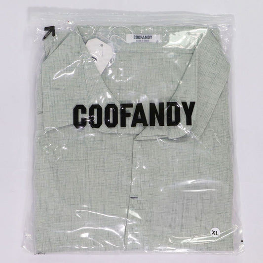 COOFANDY Men's Cotton Linen Short Sleeve Summer Beach Shirt - Light Green Other Sporting Goods COOFANDY - Simple Cell Bulk Wholesale Pricing - USA Seller