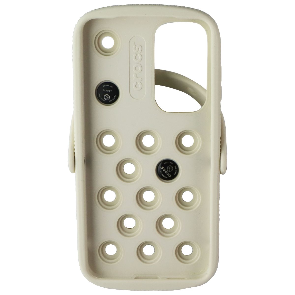 Crocs Case with Jibbitz Charms for Samsung Galaxy S25+ (Plus) - Beige Cell Phone - Cases, Covers & Skins Crocs - Simple Cell Bulk Wholesale Pricing - USA Seller