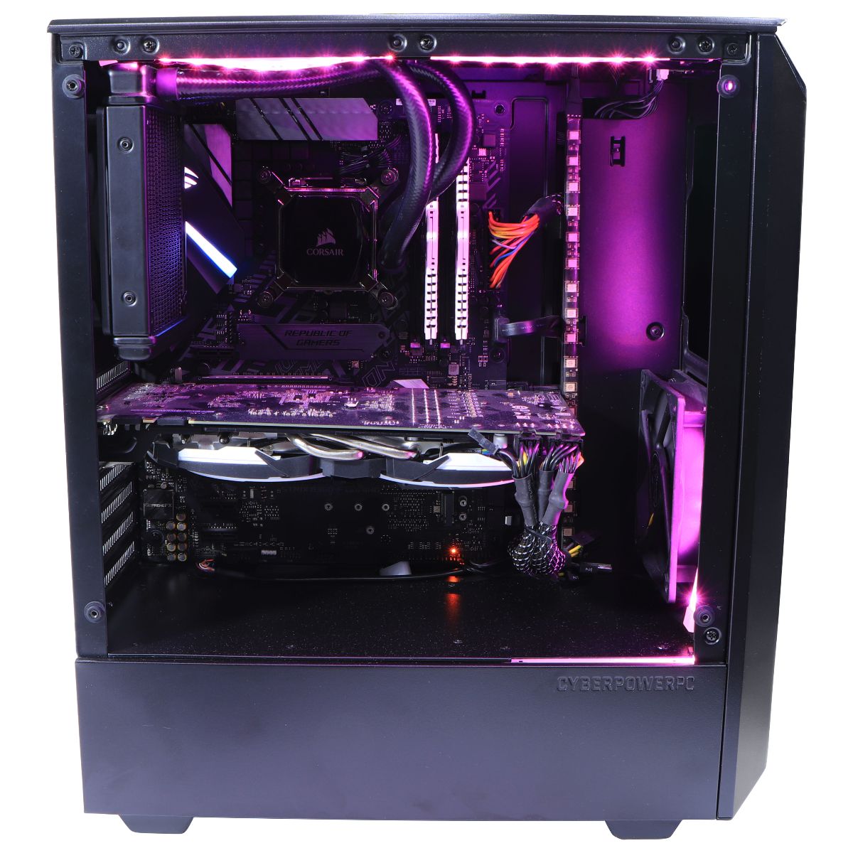 CyberPower C-Series Gaming PC (i5-8600K / GTX 1070 Ti / 1TB + 256SSD / 16GB RAM) PC Desktops & All-In-Ones CyberPowerPC - Simple Cell Bulk Wholesale Pricing - USA Seller