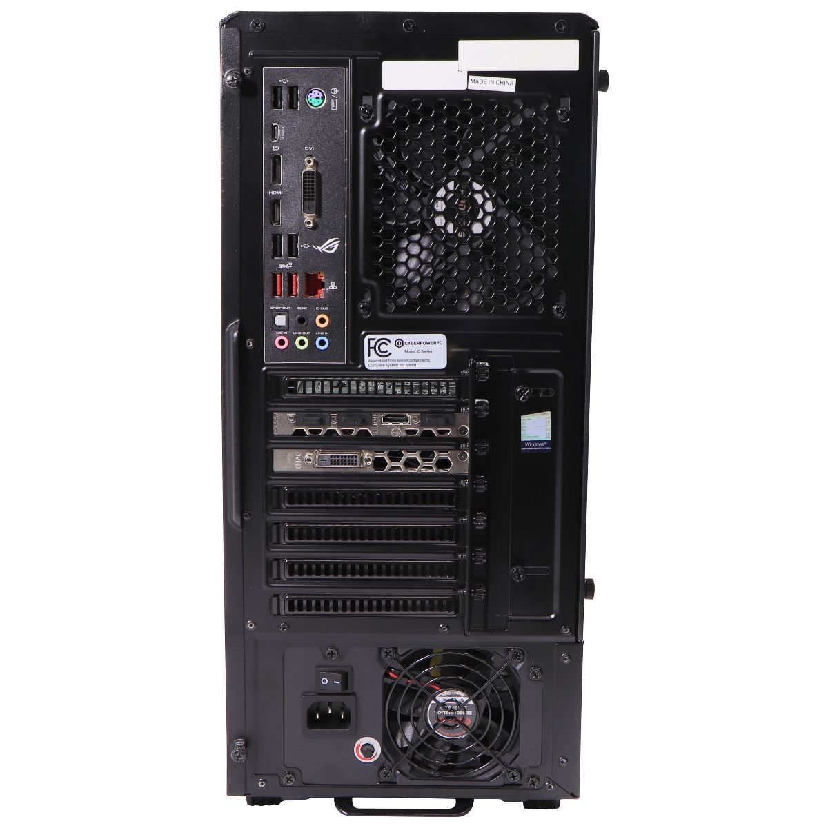 CyberPower C-Series Gaming PC (i5-8600K / GTX 1070 Ti / 1TB + 256SSD / 16GB RAM) PC Desktops & All-In-Ones CyberPowerPC - Simple Cell Bulk Wholesale Pricing - USA Seller